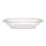 DART C24SB Square Plastic Bowls, 24 oz, 5 x 5 x 1.99, Clear, Plastic, 63 Bowls/Sleeve, 4 Sleeves/Carton