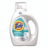 PROCTER & GAMBLE Tide® 17251 Free and Gentle Odor Refresh Liquid Laundry Detergent, 39 Loads, 55 oz Bottle, 4/Carton