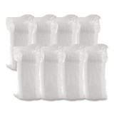 DART C24DER ClearPac Containers, 24 oz, 6.5 x 7.5 x 2, Clear, Plastic, 63/Pack, 8 Pack/Carton