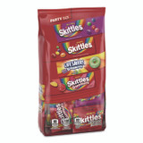 MARS, INC. MMM29716 Skittles, Skittles Gummies and Life Savers Gummies Party Pack, Assorted, 18.56 oz Bag