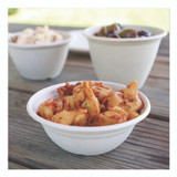 WORLD CENTRIC BBSCU8LFS Fiber Barrel Bowls, 8 oz, 4.5" diameter x 1.8" h, Natural, Paper, 500/Carton