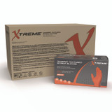 AMMEX CORPORATION Xtreme by XODN49100 DT Nitrile Disposable Gloves, Powder-Free, XX-Large, 6 mil Thick, 9.5" Long, Orange, 100/Box, 10 Boxes/Carton