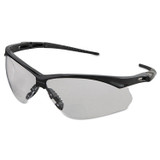 SMITH AND WESSON KleenGuard™ 28627 V60 Nemesis Rx Reader Safety Glasses, Black Frame, Clear Lens, +2.5 Diopter Strength