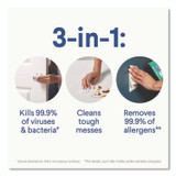 CLOROX SALES CO. 60133 Disinfecting Wipes, On the Go Bleach Free Travel Wipes, 1-Ply, 6.53 x 2.79, Fresh Scent, White, 9/Pack, 24 Packs/Carton