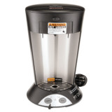 BUNN-O-MATIC MCP My Cafe Pourover Commercial Grade Coffee/Tea Pod Brewer, Stainless Steel, Black