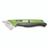 EVERSHARP PEN CO. Westcott® 17920001 Dual-Sided Ceramic Box Opener, ABS Plastic Handle, Green