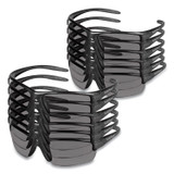 SMITH AND WESSON KleenGuard™ 21297 Equalizer Safety Glasses, Gunmetal Frame, Smoke Lens, 12/Box