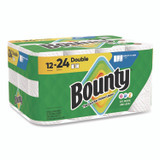 PROCTER & GAMBLE Bounty® 15705 Select-a-Size Kitchen Roll Paper Towels, 2-Ply, 5.9 x 11, White, 82 Sheets/Double Roll, 12 Rolls/Carton