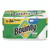 PROCTER & GAMBLE Bounty® 15705 Select-a-Size Kitchen Roll Paper Towels, 2-Ply, 5.9 x 11, White, 82 Sheets/Double Roll, 12 Rolls/Carton