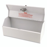 MAPED HELIX 27050 Metal Lockable Wall-Mounted Drug Cabinet,11.5 x 4.24 x 4.75, White
