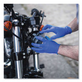 AMMEX CORPORATION GloveWorks® by GWRBN48100 Heavy-Duty Industrial Nitrile Gloves, Powder-Free, X-Large, 6 mil Thick, 9.5" Long, Royal Blue, 100/Box, 10 Boxes/Carton