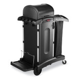RUBBERMAID COMMERCIAL PROD. 1995833 Executive Janitorial Cleaning Cart Locking Cabinet Door Kit, Black