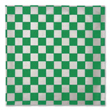 BAGCRAFT 057950 Grease-Resistant Paper Wraps and Liners, 12 x 12, Green Check, 1,000/Box, 5 Boxes/Carton