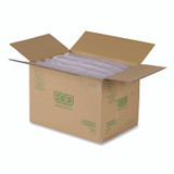 ECO-PRODUCTS,INC. EP-SWH3 Compostable Takeout Wedge Sandwich Containers, 4.25 x 4.25 x 6.5 x 3, Clear, Plastic, 500/Carton