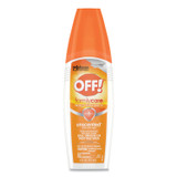 SC JOHNSON OFF!® 331348 FamilyCare Unscented Spray Insect Repellent, 6 oz Spray Bottle, 12/Carton