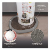 ABSORBENT SPECIALTY PRODUCTS Quick Dam WUB21012G Water Dams, 2.5" x 10 ft x 2.5", Gray, 12/Box