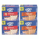 SNACK BOX PROS 60004173 Red Bull Energy Drink and Pop Tart Combo Pack,(24) 12oz Cans,(24) Frosted Strawberry/(24) Frosted Brown Sugar Cinnamon/Bundle