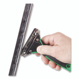 UNGER NE250 Stainless Steel "S" Channel with Soft Rubber, 10" Wide Blade