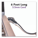 MAXELL CORP. OF AMERICA 199845 HP100 Headphone with Mic, Black