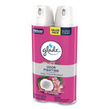 SC JOHNSON Glade® 377365 Air Freshener, Tropical Blossoms Scent, 8.3 oz, 2/Pack, 3 Packs/Carton