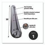 ABSORBENT SPECIALTY PRODUCTS Quick Dam QDWC620 Water Curbs, 6.5" x 20 ft x 6.5"