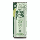 NESTLE Nestlé® 85129 Maison Perrier Sparkling Water,11.15 oz Can, Lime, 8 Cans/Box