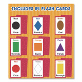 CARSON-DELLOSA EDUCATION 0769646891 Colors and Shapes Flash Cards, Grades Pre-K to 1, 3.25" x 5.25", Assorted Colors, 54 Cards