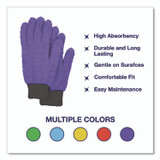 CHAGRINOVATIONS TidyUps TU68026 Microfiber Dusting Gloves, Purple with Black Cuffs, 4 Gloves