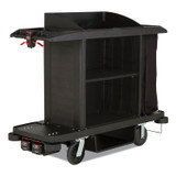 RUBBERMAID COMMERCIAL PROD. 2173556 Motorized Kit for Housekeeping Cart, 60 V Battery, Black