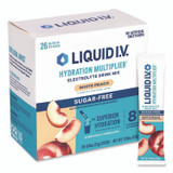 UNILEVER LIQUID I.V.® 22002515 Sugar-Free Hydration Multiplier, White Peach, 26 Packets/Box
