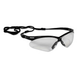 SMITH AND WESSON KleenGuard™ 25676 Nemesis Safety Glasses, Black Frame, Clear Lens