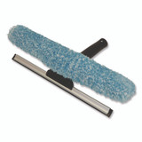 NEXSTEP COMMERCIAL PRODUCTS 96154S MaxiPlus Combo Window Washer and Squeegee, 12" Wide Blade, 8.5" Handle