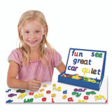 JUNIOR LEARNING Inc® 194 Rainbow Phonics Magnetic Letters, Grades Pre-K to 2, 84 Pieces
