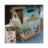SOUTHERN CHAMPION TRAY SCT® 2793 Pirate Kids' Meal Barn Boxes, 6.43 x 4 x 3.75, Brown, Paper, 96/Carton