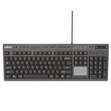 ADESSO INC AKB445UB CyberTouch Desktop Keyboard with Touchpad, Black