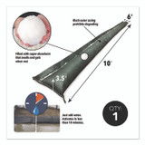 ABSORBENT SPECIALTY PRODUCTS Quick Dam™ QD6101 Flood Barriers, 6" x 10 ft x 3.5"