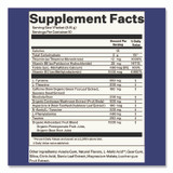 BLUESHIFT NUTRITION 60004167 Energy and Focus Forest Berry Drink Mix, 0.24 oz Packets, 10/Pack, 2 Packs/Carton