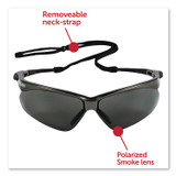 SMITH AND WESSON KleenGuard™ 28635 Nemesis Safety Glasses, Gunmetal Frame, Smoke Lens, 12/Box