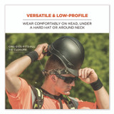 TENACIOUS HOLDINGS, INC. ergodyne® 12566 Chill-Its 6700CT Cooling Bandana PVA Tie Headband, One Size Fits Most, Lime