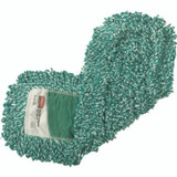 RUBBERMAID COMMERCIAL PROD. J853 GRE Microfiber Loop Dust Mop, 24" x 5", Green, 12/Carton