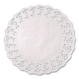 HOFFMASTER 500259 Kenmore Lace Doilies, Round, 14.5", White, 1,000/Carton