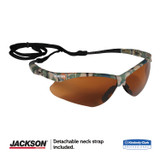 SMITH AND WESSON KleenGuard™ 19644 Nemesis Safety Glasses, Camo Frame, Bronze Lens