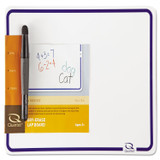 QUARTET MFG. B12-900962A Boone Education Lap Board, 12" x 9", White Surface
