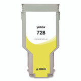 CLOVER IMAGING GROUP WH728Y Compatible Yellow Ink, Replacement for 728 ( F9K15A), 300 mL