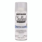 RUST-OLEUM CORPORATION 302599EA Ultra Matte Chalked Paint, Matte Clear, 12 oz Aerosol Can