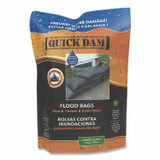 ABSORBENT SPECIALTY PRODUCTS Quick Dam™ QD12242 Flood Bags, 12" x 24" x 3.5", 2/Pack