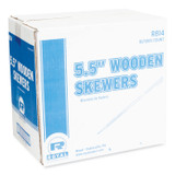 AMERCAREROYAL R814 Bamboo Skewers, Paper, 5.5", Brown, 10,000/Carton