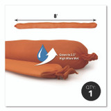 ABSORBENT SPECIALTY PRODUCTS Quick Dam™ WUB281ES Water Dams, 2.5" x 8 ft x 2.5"