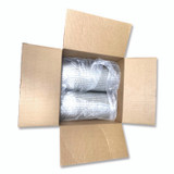 PLASTIFAR SA 18361 Bakery Containers, 8" Cake, 9.7" Diameter x 5" h, Black/Clear, 100/Carton