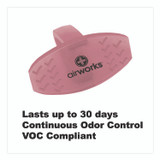 HOSPECO AWBC229 AirWorks Bowl Clips, Fruit Basket Scent, Light Red, Dozen